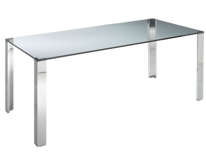 Acqua dining table Chrome look11